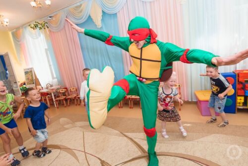 Квест-анимация Черепашка-ниндзя на ekb.kvestinfo.ru Квест-анимация Черепашка-ниндзя