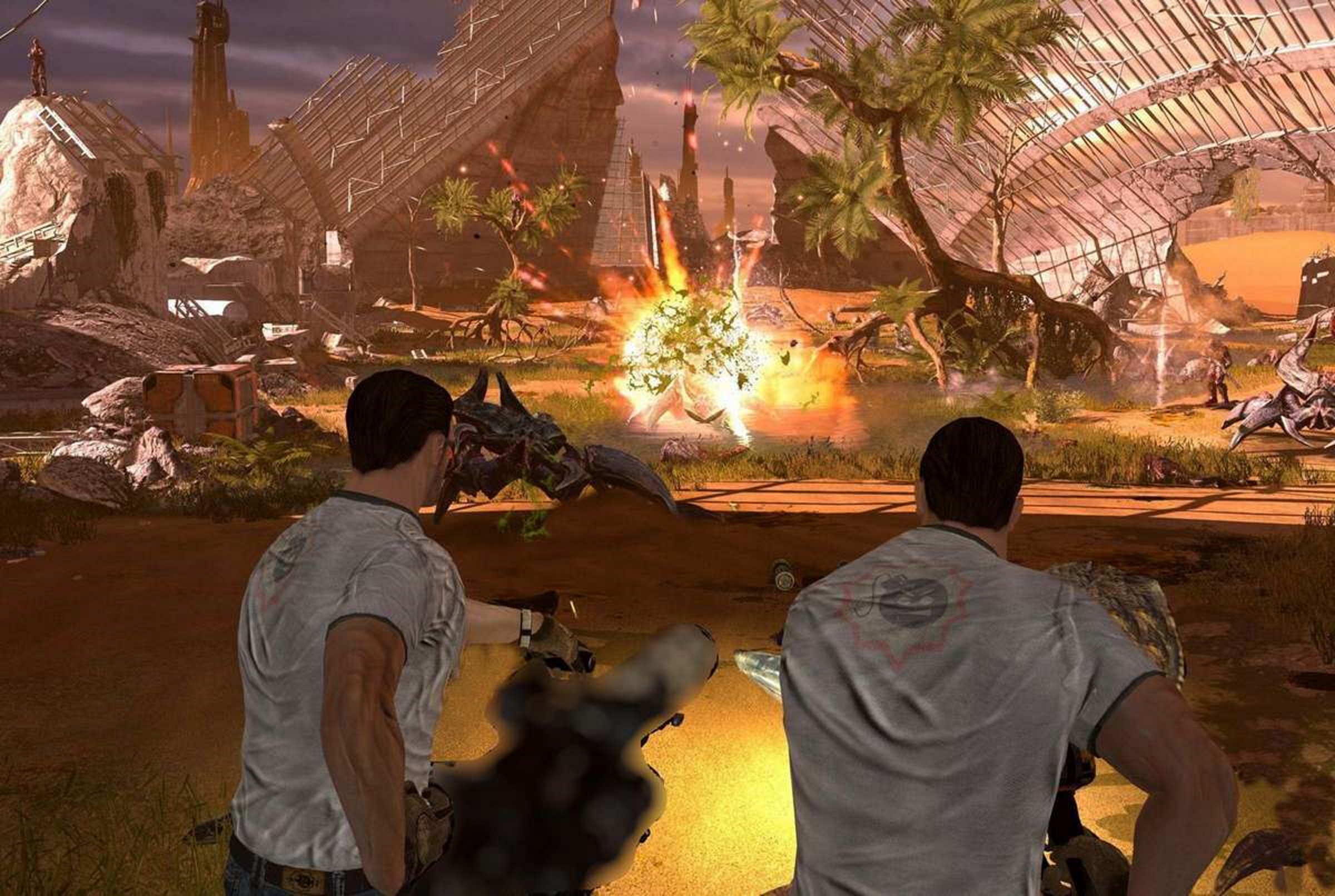 Виртуальная реальность Serious Sam: the Last Hope в Екатеринбурге от VR Play